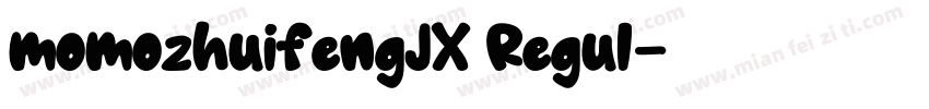 momozhuifengJX Regul字体转换